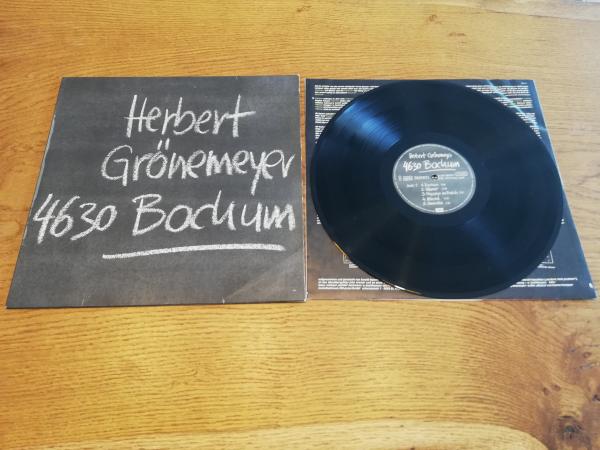 Herbert Grönemeyer Bochum 1984 EMI 1C 0661469051 Deutsche Pressung VG/VG+